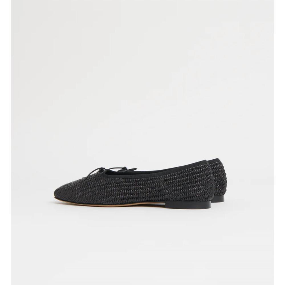 NEW MANSUR GAVRIEL women's dream ballerina flat shoes in black - Picture 3 of 4